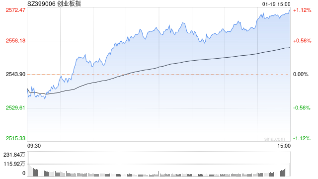 收评：三大股指震荡拉升创指涨1% 数字经济概念延续强势